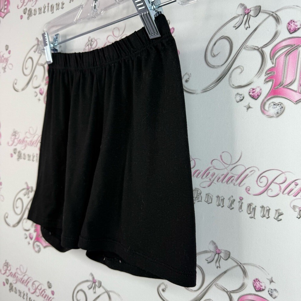 Urban kids shorts stretch Black Elastic-Waist Lounge Shorts - Picture 3 of 9